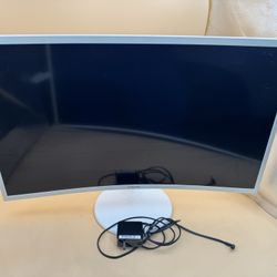 Samsung CF39 C32F397FWN 32" Curved VA LED Monitor HDMI VGA Slim Bezel White