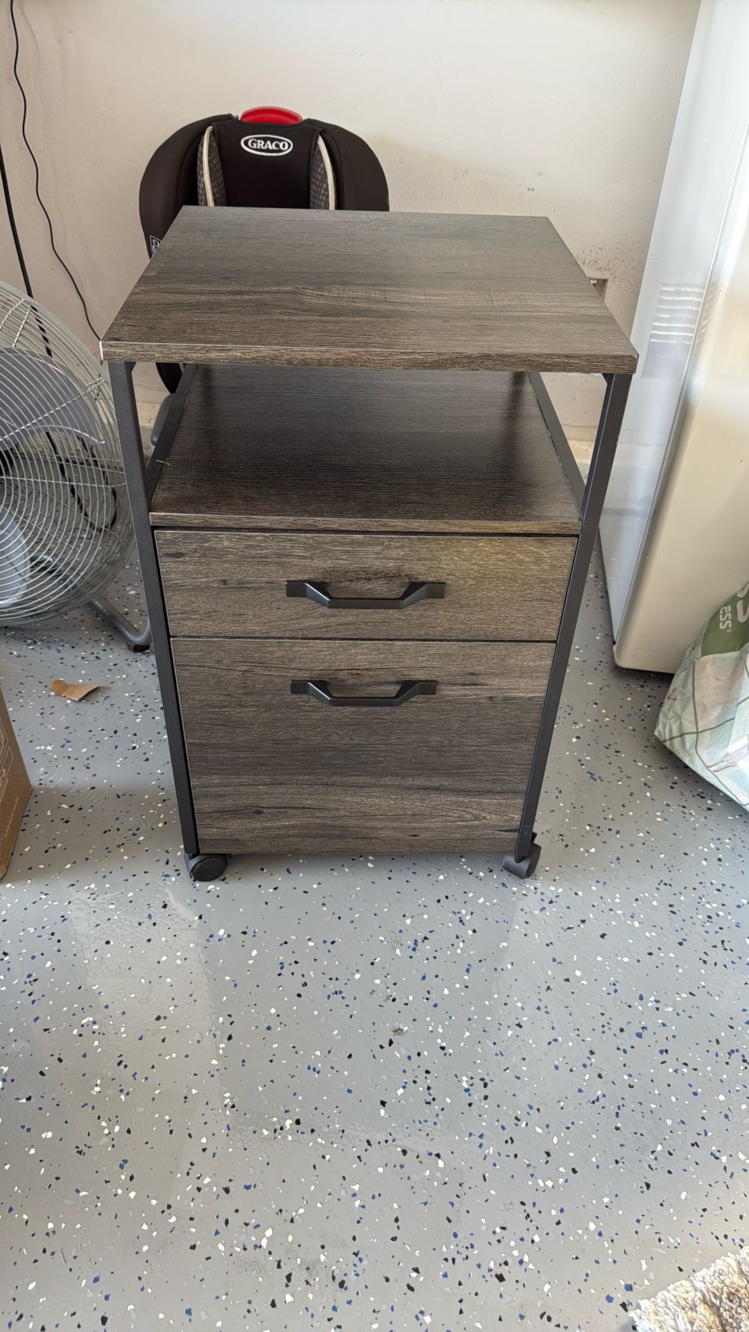 Grey Filing Cabinet
