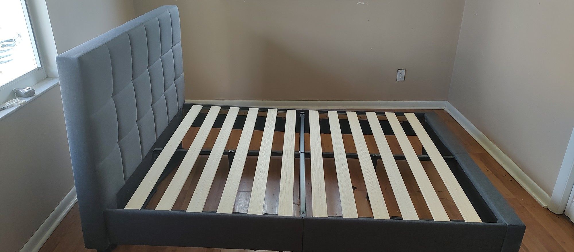 Complete Double Bed Frame With Headboard- Hide Away Frame