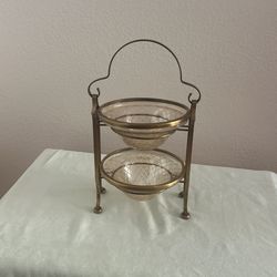 Antique Bowls On Stand