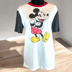 mickey mouse ringer tee Small Reglan Small Retro
