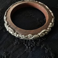 Vintage Sterling Bangle Bracelet 