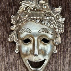 Vintage Decorative Metal Mask