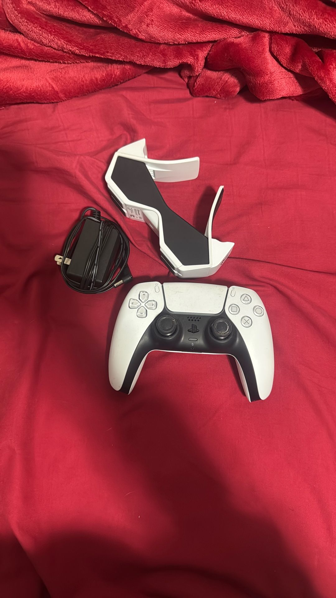 PS5 controller and charger