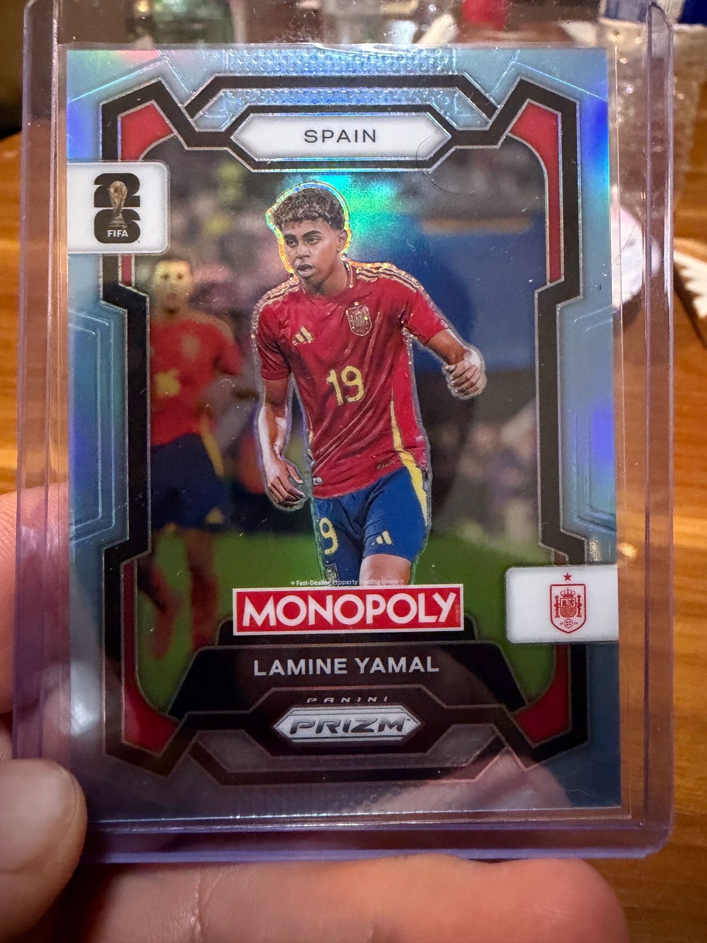 Lamine Yamal Monopoly Card