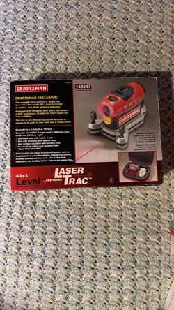 Craftsman 4-in-1 Laser Trac Level