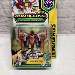 Transformers Bumblebee Cyberverse Adventures Starseeker Starscream Figure 2021