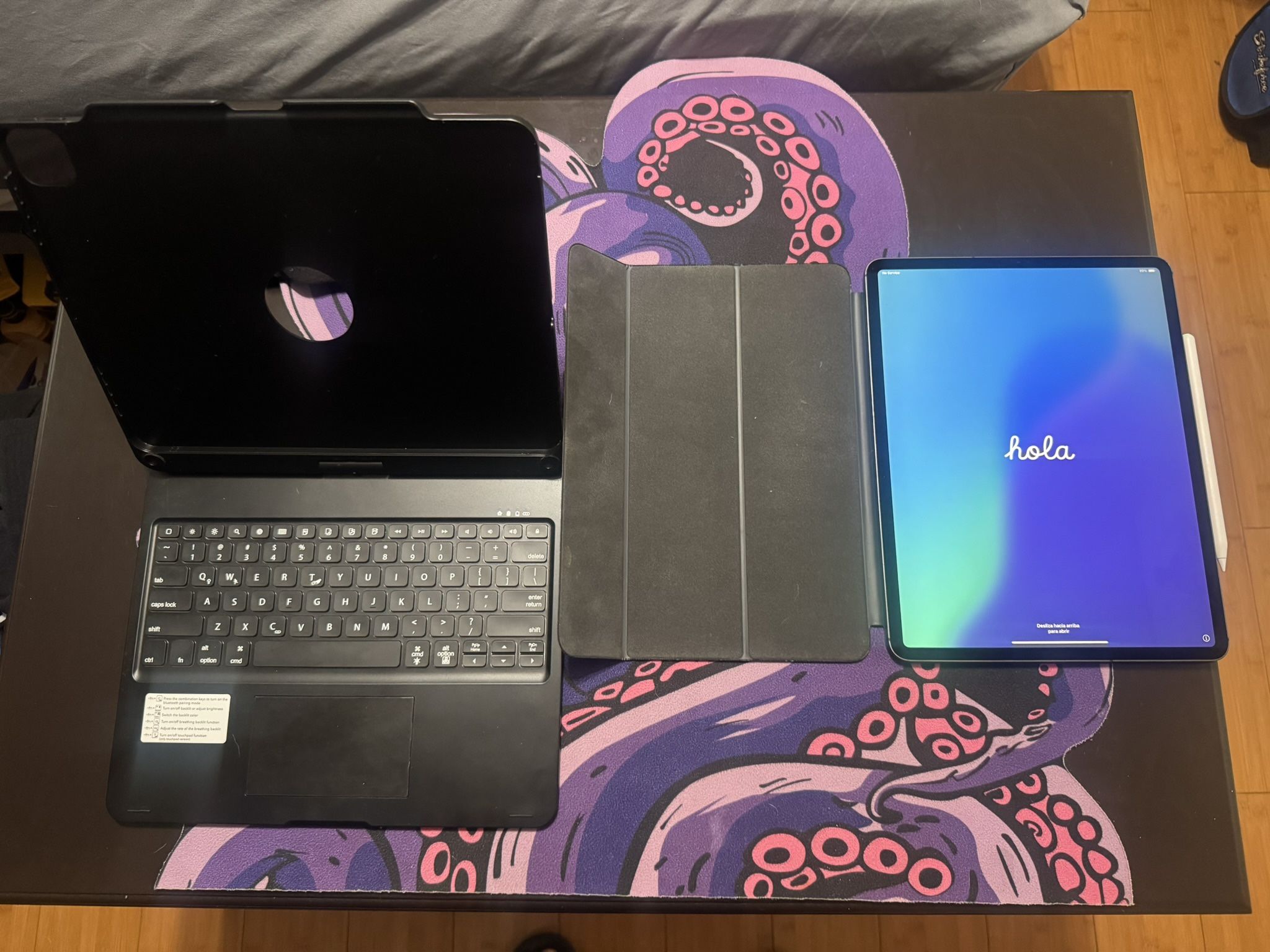 Apple iPad Pro 12.9’ 4th Gen Cellular 256gb With Pencil & Cases