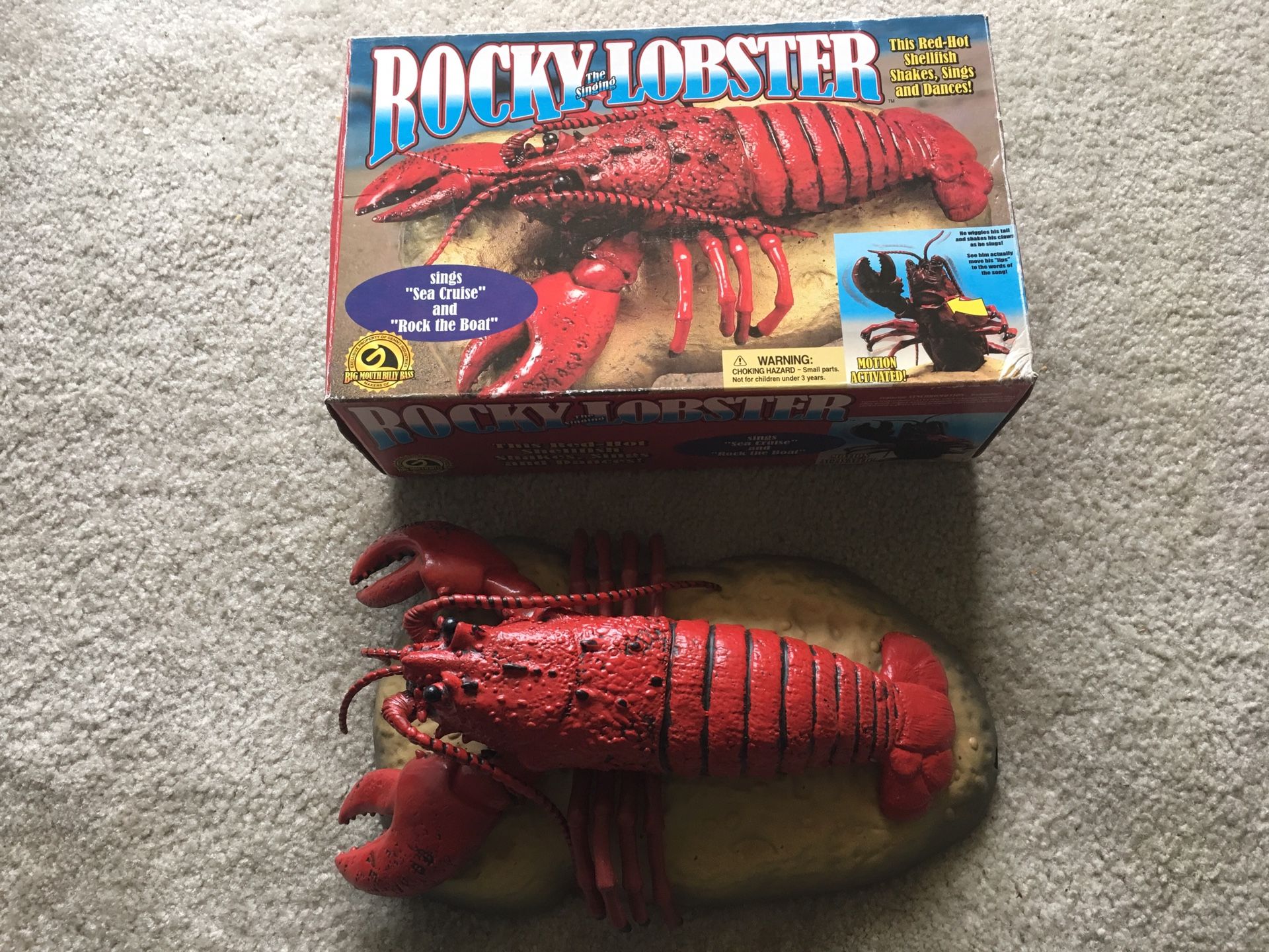 ROCKY THE SINGING LOBSTER