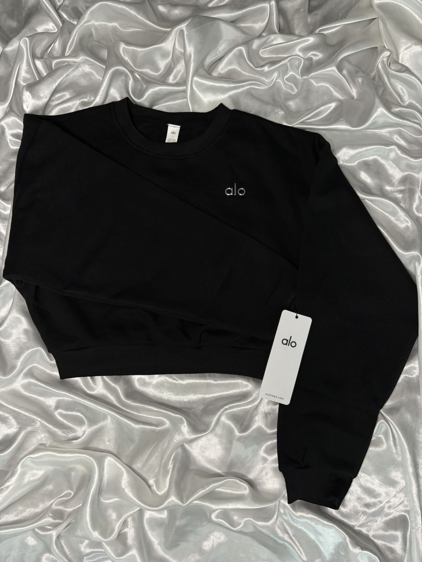 Alo Cropped Sweatshirt