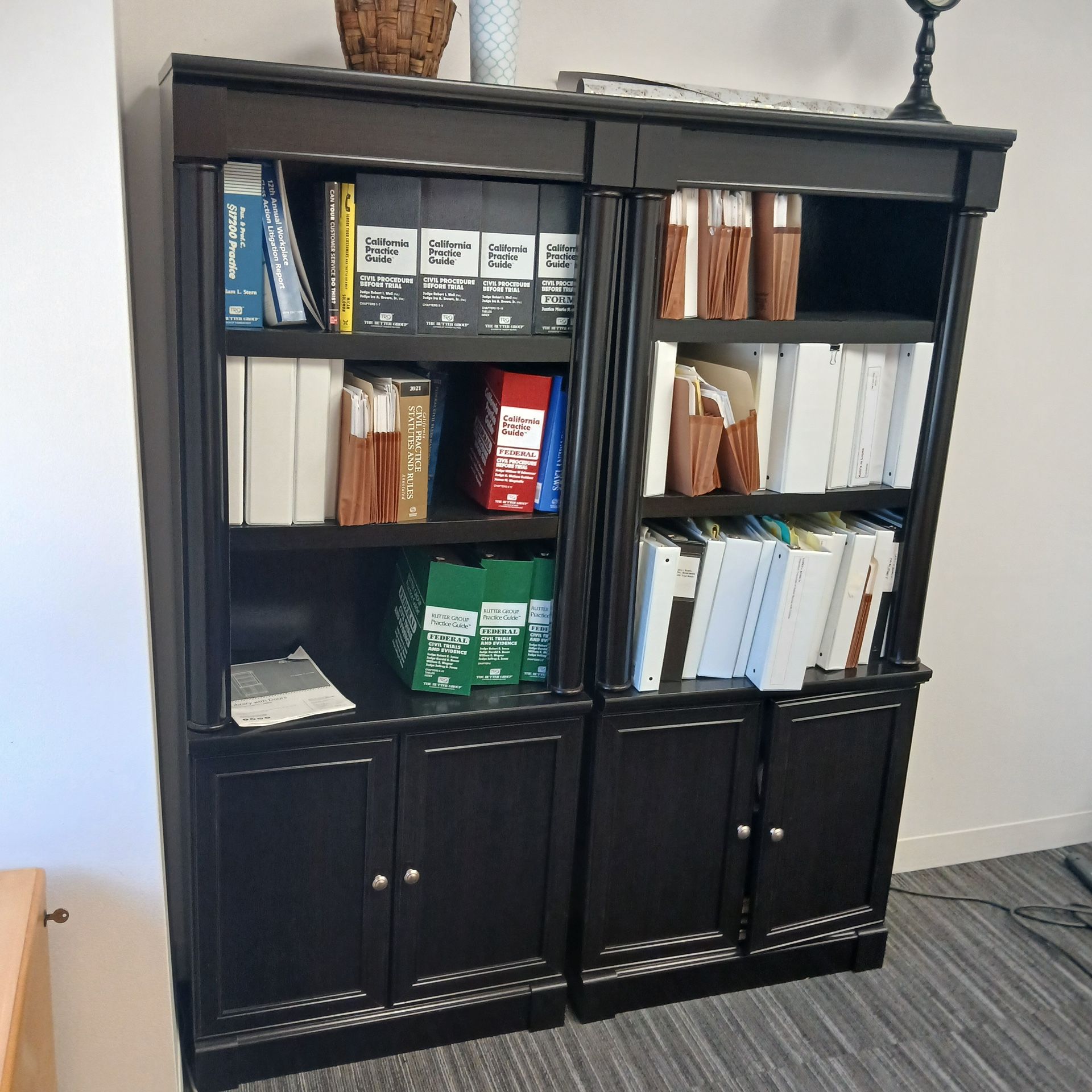 Almost New Sofa, Coffee Table, Bookshelves/cabinets