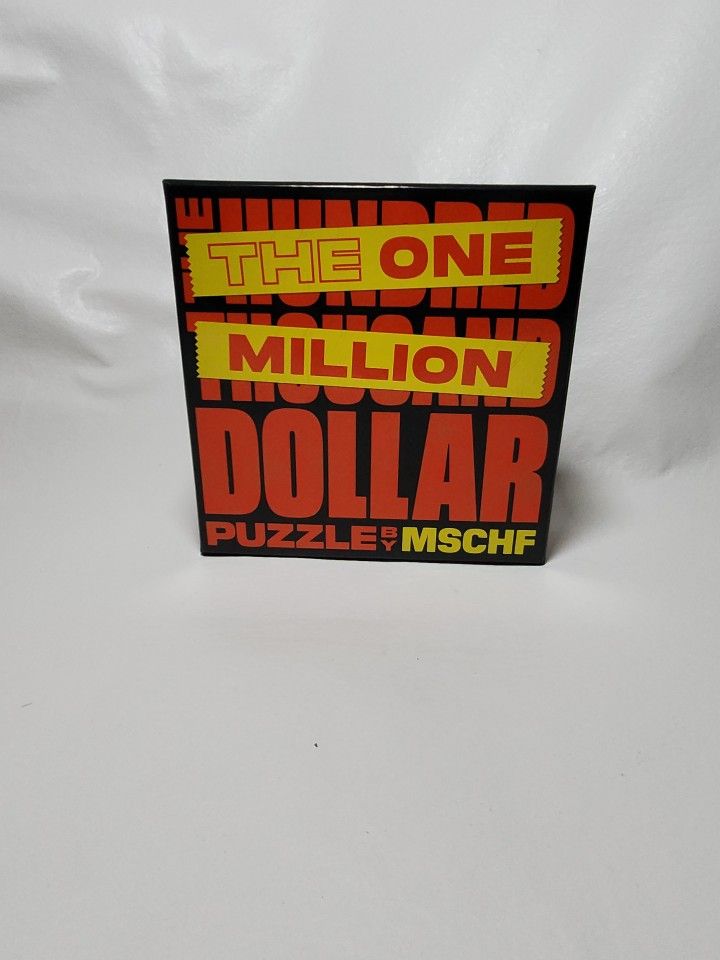 The One Million Dollar Puzzle by MSCHF QR Code Puzzle *SEE DESCRIPTION