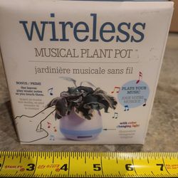 Bluetooth Musical Plant Pot