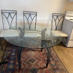 Dining Table and Four Chairs