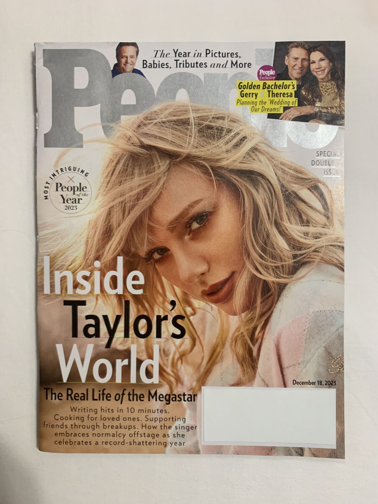 People Taylor Swift “The Real Life of a Megastar” Issue Dec. 18, 2023 Magazine 