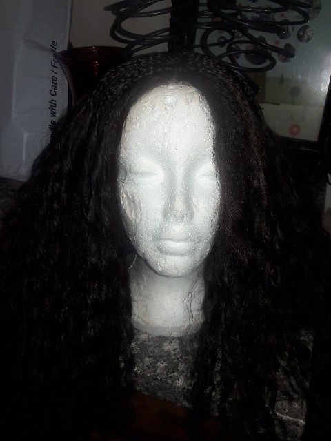 Braided lacefront wig