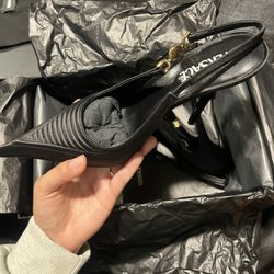 Versace Slingback Pumps