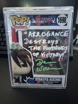 Byakuya bleach Signed Funko Ppp