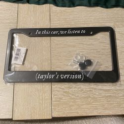 Taylor Swift License Plate Frame 