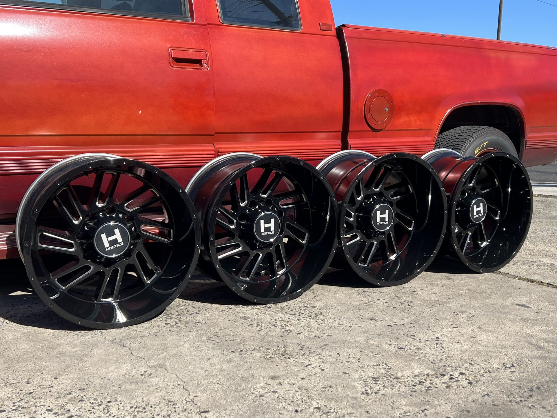 20x12 8x180 Hostile Rims