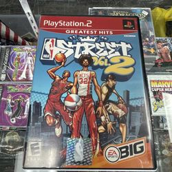 NBA Street Vol 2 $50 Ps2 Gamehogs 11am-7pm