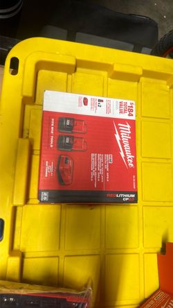 Milwaukee m12  starter set battery