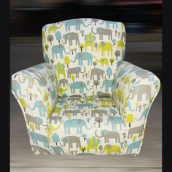 Small Kids Rocking Sofa Chair In Excellent Condition