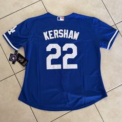 🔥 LA Dodgers Kershaw #22 Woman’s Jersey – Brand New w/ Tags 🔥