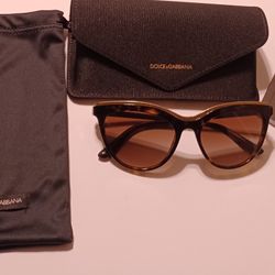 Dolce & Gabbana Womens Cat Eye Sunglasses 
