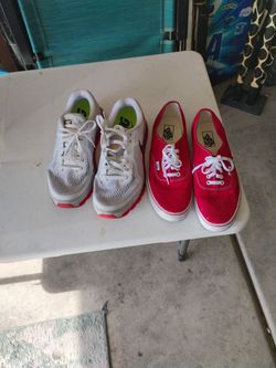 Nike Air Max and vans