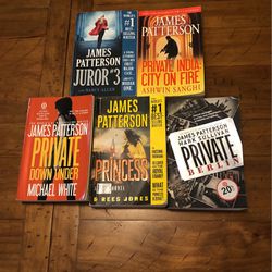 Collection Of Paperback James Patterson Books