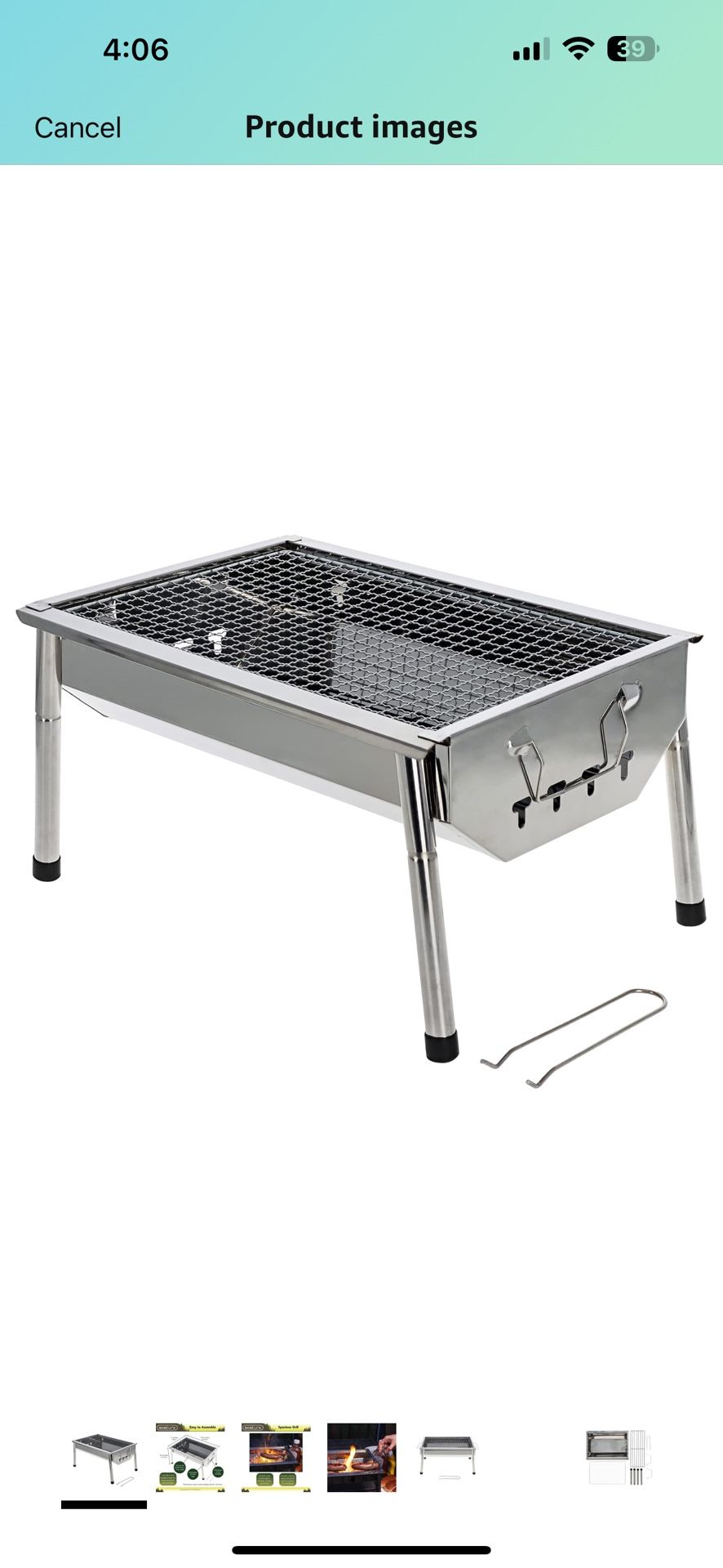 Isumer Charcoal Grill