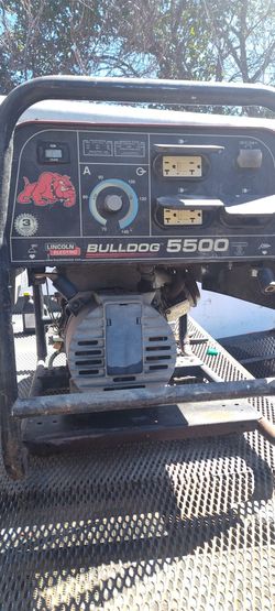 Lincoln Welder Generator Bulldog 5500