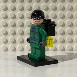 GENUINE LEGO Batman 2006 Riddler With Jetpack 7787 Bat017 Bat023 Good Condition 