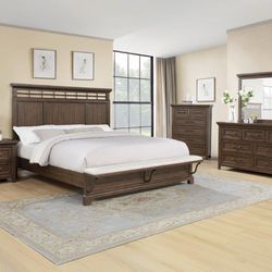 Beckett 4PC Bedroom Set 🤎