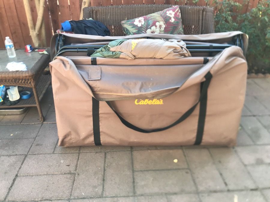 Cabela's Double Deluxe Tent Cot for Sale in South Gate, CA OfferUp