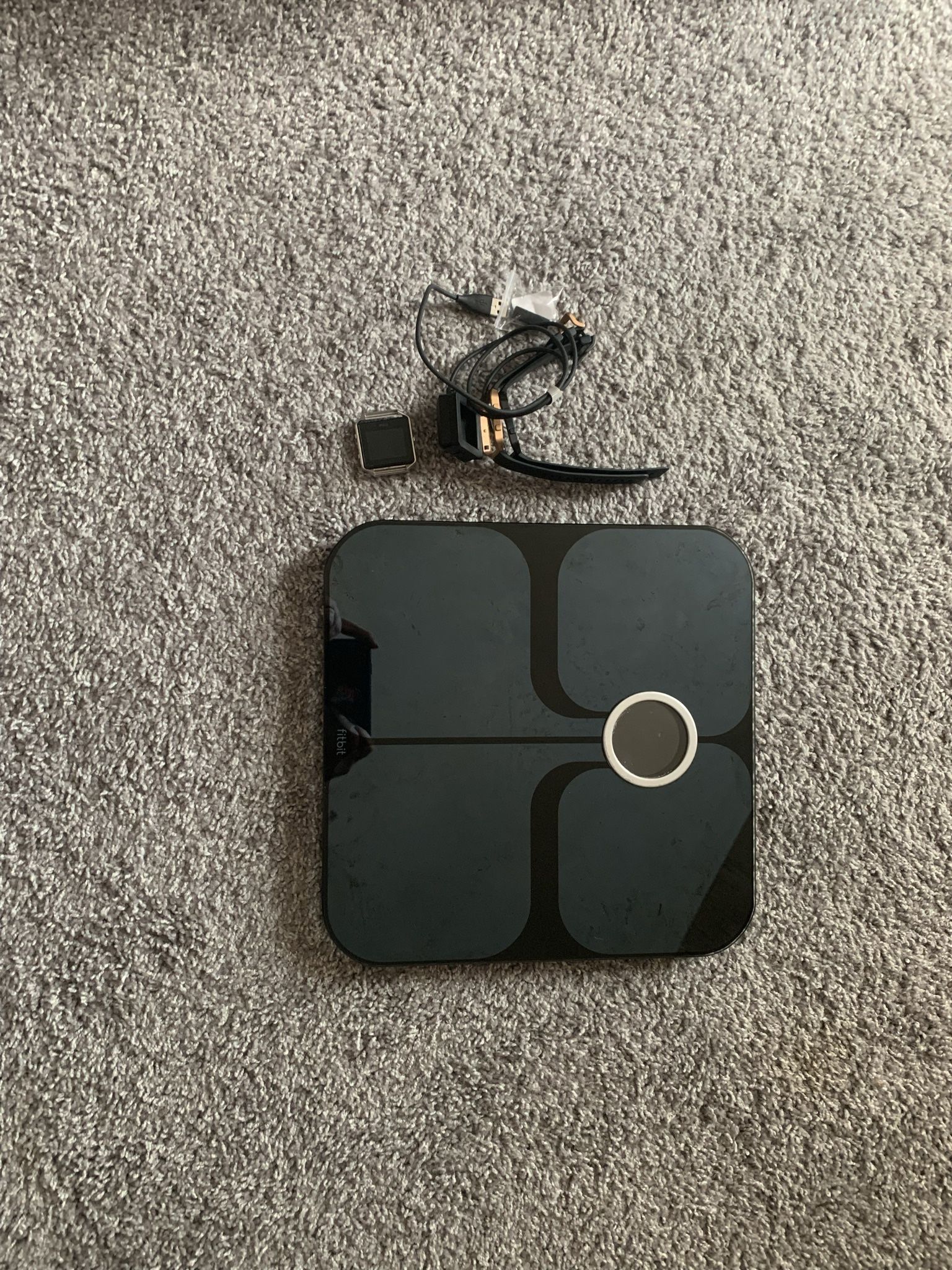 Fit Bit Scale And Fitbit Blaze Watch