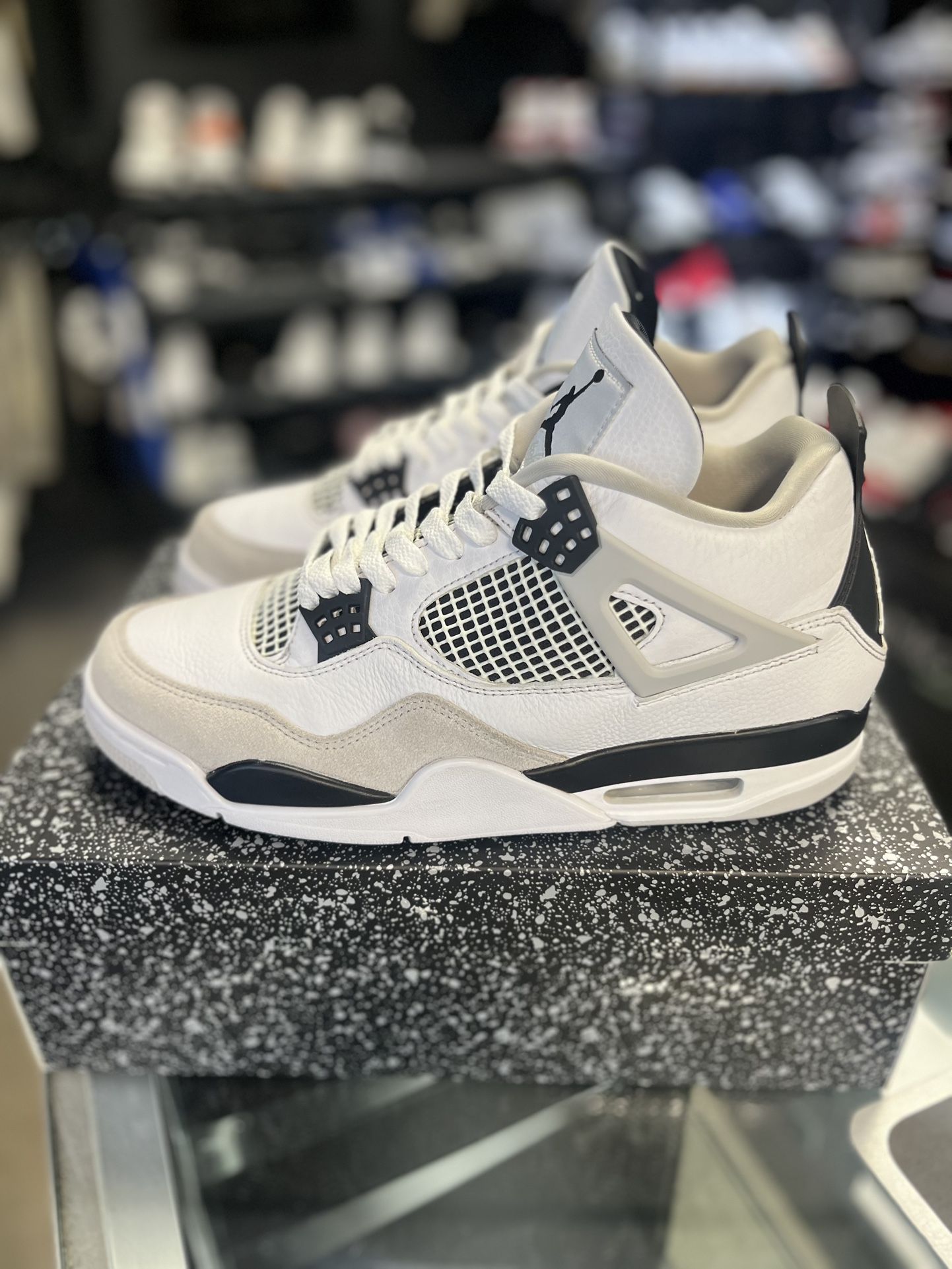 Jordan 4 “Military Black” Size 10.5