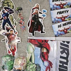 Avengers Theme BIRTHDAY Decor For Kids