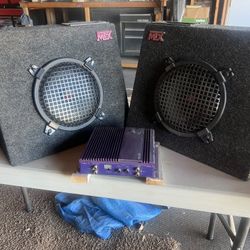 Speakers And Amp For Car