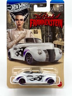 Hot Wheels Silver Series 1:64 Scale Diecast Model - ‘40 Ford (The Bride of Frankenstein)