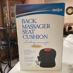 New In Box Back Massager Seat Cushion