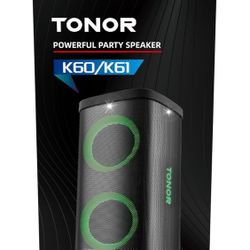 Toner Chargeable Bluetooth Speaker BRAND NEW