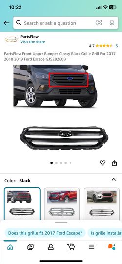 Ford Escape Front Grill 