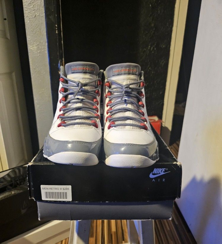 Jordan 9 Great Cond Size 10 $155