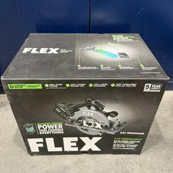 FLEX 24V 7-1/4” Brushless Circular Saw Kit – Brand New (Battery + Charger Included)