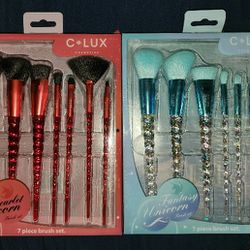 C Lux 7 Piece Makeup Brush Sets 