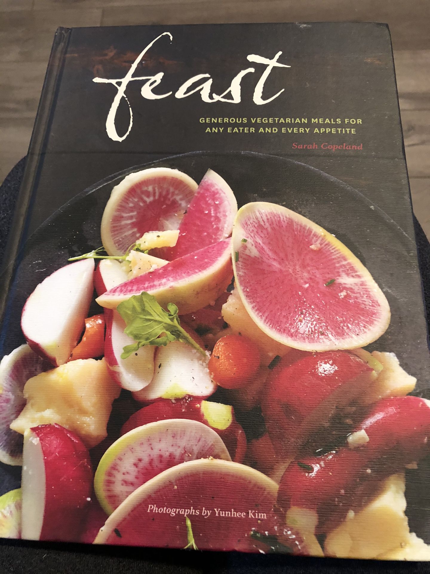 NEW - never used. Feast Vegetarian Cookbook