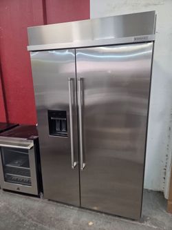 New 48" kitchenaid built in refrigerator
