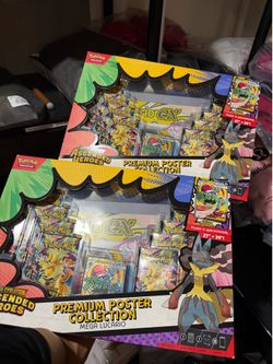 Premium Poster Collection Ascended Heroes Lucario Box – New Sealed – $165